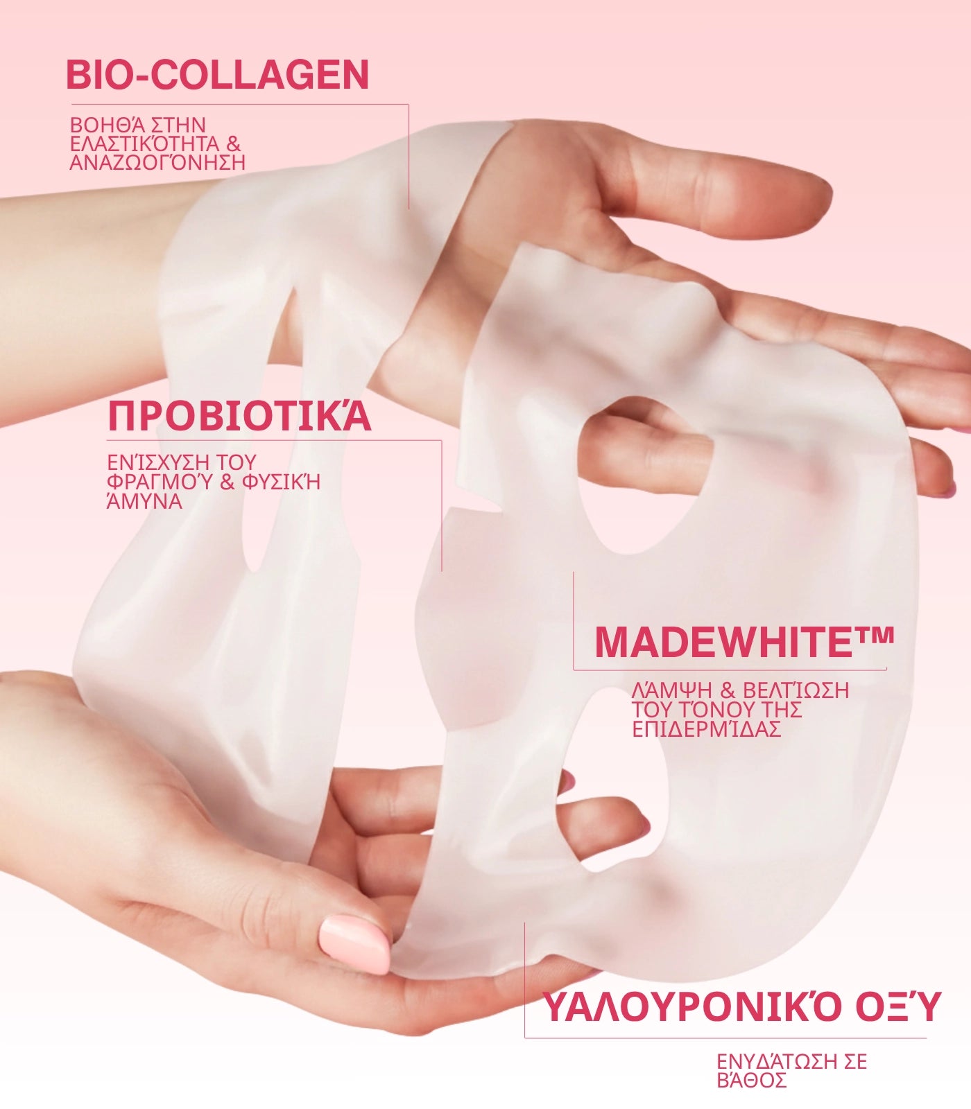 Μάσκα Βιο-Κολλαγόνου